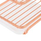 Suporte para Detergente e Esponja Metal Rose Gold Future
