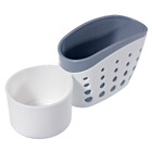 Suporte para Detergente e Esponja  Plástico Branco Arthi