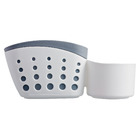 Suporte para Detergente e Esponja  Plástico Branco Arthi