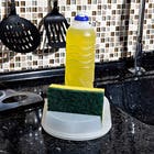 Suporte para Detergente e Esponja  Plástico Incolor Glub Martiplast