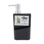 Suporte para Detergente e Esponja Plástico Preto Infinity OU