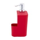 Suporte para Detergente e Esponja Plástico Vermelho Infinity