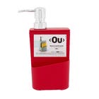 Suporte para Detergente e Esponja Plástico Vermelho Infinity