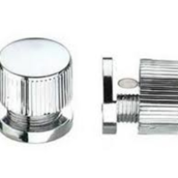 Suporte Para Espelhos Botão Frances Em Abs - 04 Unidades