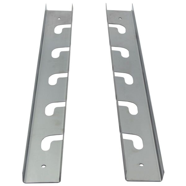 Suporte Para Espetos E Grelhas Churrasqueira Aço Inox