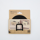 Suporte para Esponja Preto Aço 10,2x10,2x4,9cm Casual Delinia