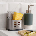 Suporte para Esponja Vazado Metal Cromado