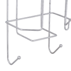 Suporte para Ferro e Tábua de Passar Roupa de Parede Prata Arthi