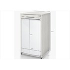 Suporte Para Frigobar 760 Ártico - Plata Móveis