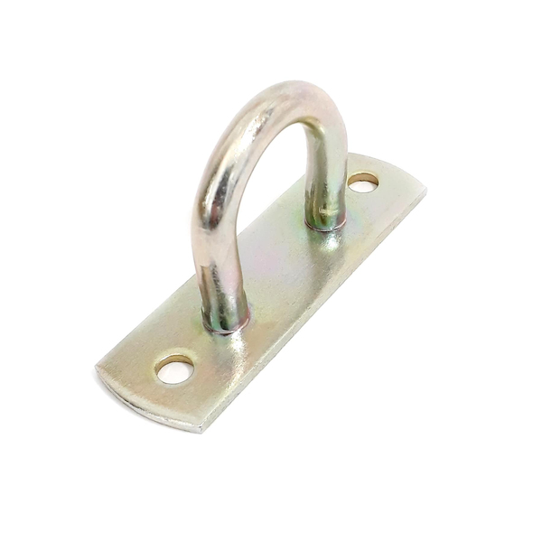 Suporte para Gancho 21x25x2mm Parafusar Aço Prata 1 peça