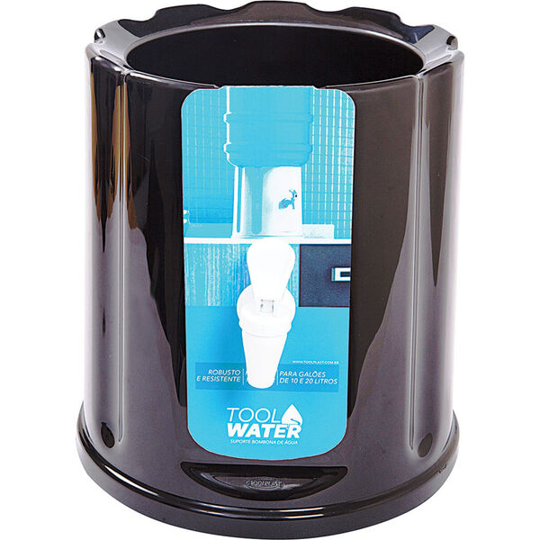 Suporte Para Garrafão Toolplast Tool Water Preto