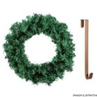 Suporte Para Guirlanda Encaixe Porta Metal Rosê Fosco Prime 3