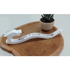 Suporte Para Incenso (incensário) Dragão Lindo Branco