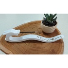 Suporte Para Incenso (incensário) Dragão Lindo Branco