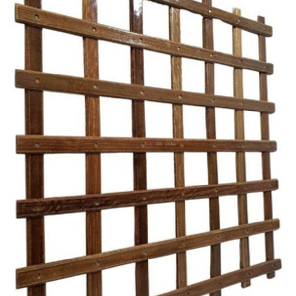 Suporte Para Jardim Vertical De Madeira Dobrável 100x100cm