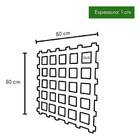 Suporte Para Jardim Vertical De Madeira Dobrável 80x80cm