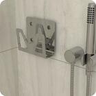 Suporte Para Lamina Barbear Porta Gilete Ventosa Inox Elg