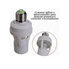 Suporte Para Lâmpada Com Sensor De Presença - Sp-sl01