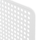 Suporte para Livros 2 Peças Metal Branco Oikos