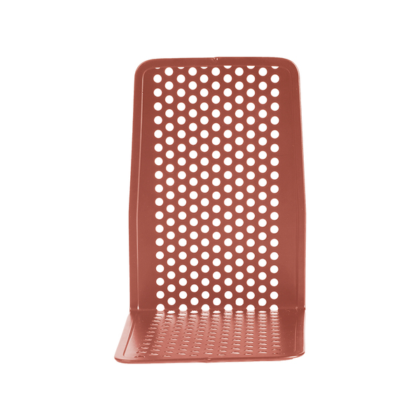 Suporte para Livros 2 Peças Metal Laranja Oikos