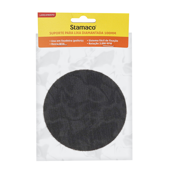 Suporte para Lixa Diamantada 100mm Stamaco
