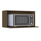 Suporte Para Microondas 100% Mdf 80 Cm Casamia - Dark