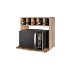 Suporte Para Microondas Com Nicho Adega Para Cozinha Emma 60c