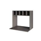 Suporte Para Microondas Com Nicho Adega Para Cozinha Emma 60c