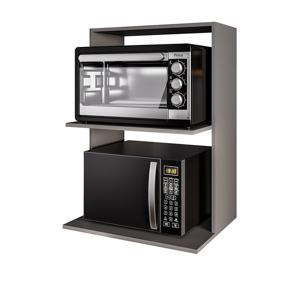 Suporte Para Microondas E Forno Nicho Suspenso Thai 60cm Graf