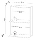 Suporte Para Microondas E Forno Nicho Suspenso Thai 60cm M12