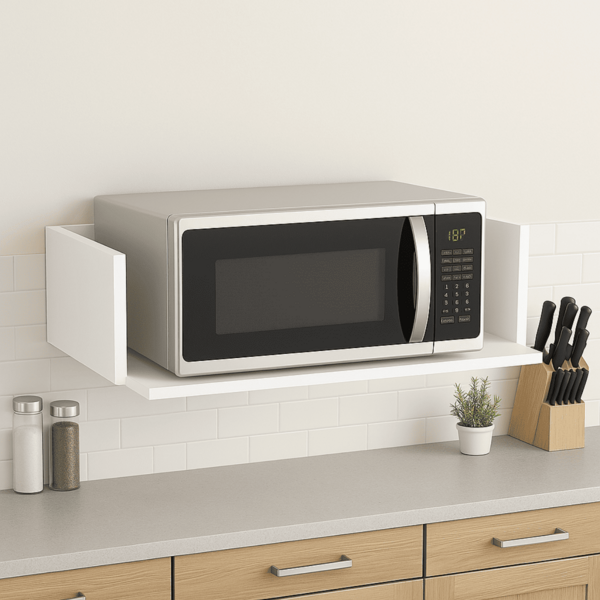 Suporte Para Microondas Prateleira Suspensa Multiuso Forno 60