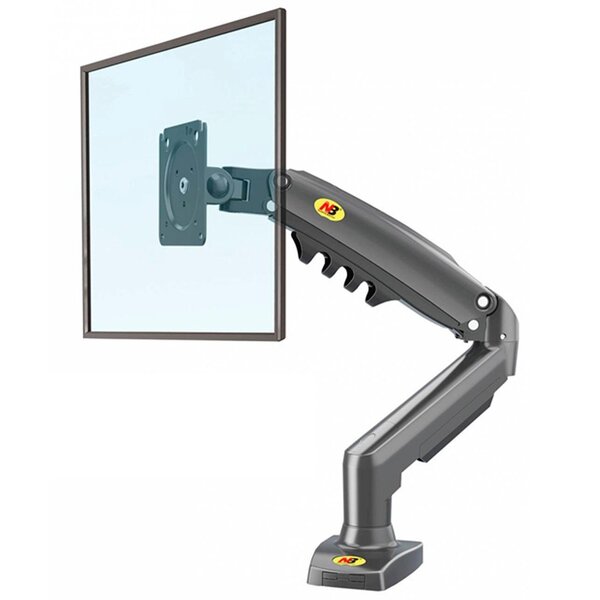 Suporte Para Monitor Articulado 15 A 34 De Mesa Com Pistão A