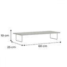 Suporte Para Monitor Criare Preto - Art Panta