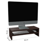 Suporte Para Monitores Mesa Elevado Home Office Organização 5
