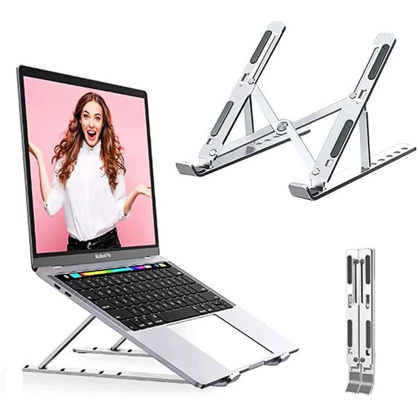 Suporte Para Notebook Em Aluminio Regulável