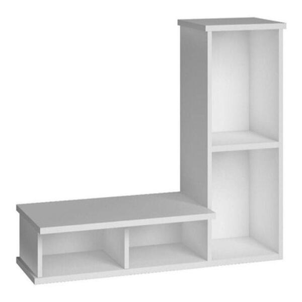 Suporte Para Notebook Microondas Alta Branca Multifuncional