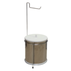 Suporte Para Papel Higiênico Com Lixeira 6,3l Martinazzo Crom