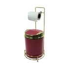Suporte Para Papel Higiênico Lixeira Basculante 5 Litros - Do