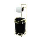 Suporte Para Papel Higiênico Lixeira Basculante 5 Litros - Do