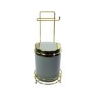 Suporte Para Papel Higiênico Lixeira Basculante 5 Litros - Do