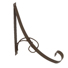 Suporte para Parede Ferro Amarilis 25cm Marrom