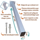 Suporte Para Pia De Parafusar 40cm 20 Un Grapa Para Bancada