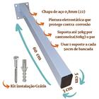 Suporte Para Pia De Parafusar 60 Cm 3 Peças Grapa Marmore