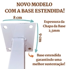 Suporte Para Pia De Parafusar 60 Cm 3 Peças Grapa Marmore