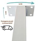 Suporte Para Pia Mão Francesa 50cm - 12un + Kit Parafusos