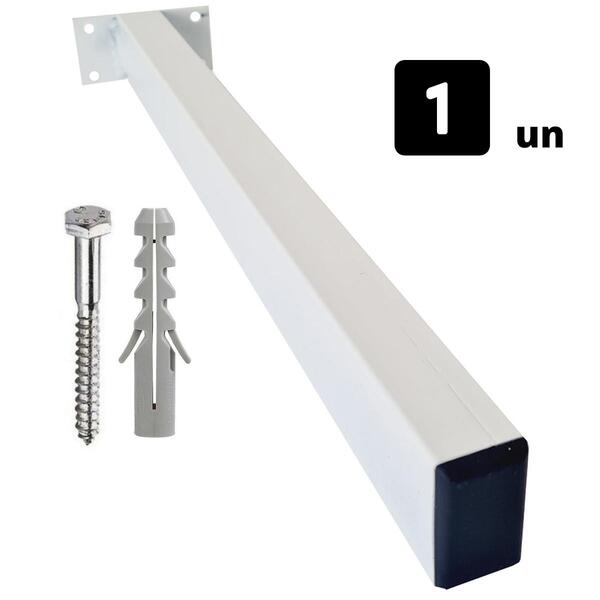 Suporte Para Pia Mão Francesa 50cm - 1un + Kit Parafusos