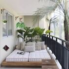 Suporte Para Plantas Pinus Parede Mão Francesa Kit 3 Peças