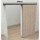 Suporte Para Porta de Correr 10x200cm com Arremate 235 Evolut