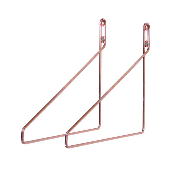 Suporte Para Prateleira 200mm Cobre 18x250x210mm - Jomer