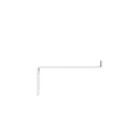 Suporte para Prateleira Cantone 11,2x2,5x21,4cm Branco Brasforma